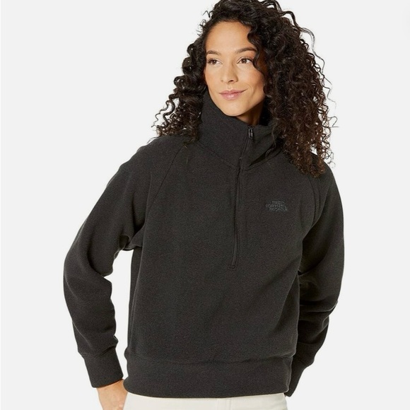 North Face Women’s Quarter Zip Fleece Small - Picture 1 of 5